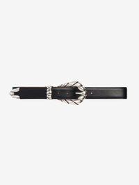 IRO Embella Belt In Black in BLACK – Image 1