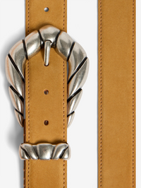 IRO Embella Suede Belt in Sand in SAND SUEDE – Image 3