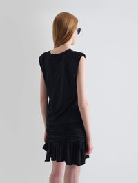 IRO HORPHEE TANK IN BLACK – Image 6