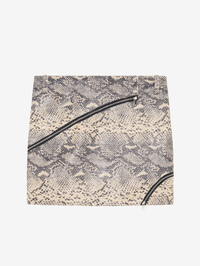 Maracay Python Print Leather Skirt by IRO - View 3