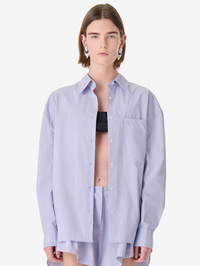 IRO Natacha Collared Top in LILAS – Image 1