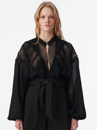 Rixi Lace Top by IRO-Black-AMY Atelier