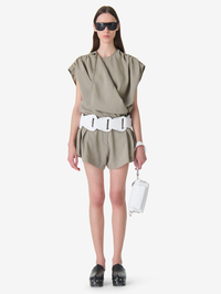 Scilla Structured Draped Top by IRO - View 5