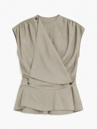 Scilla Structured Draped Top by IRO - View 7