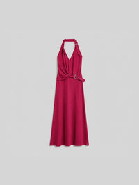 IRO VANELA DRESS IN RASPBERRY – Image 4