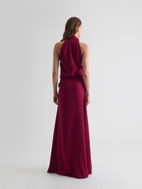 IRO VANELA DRESS IN RASPBERRY – Image 6