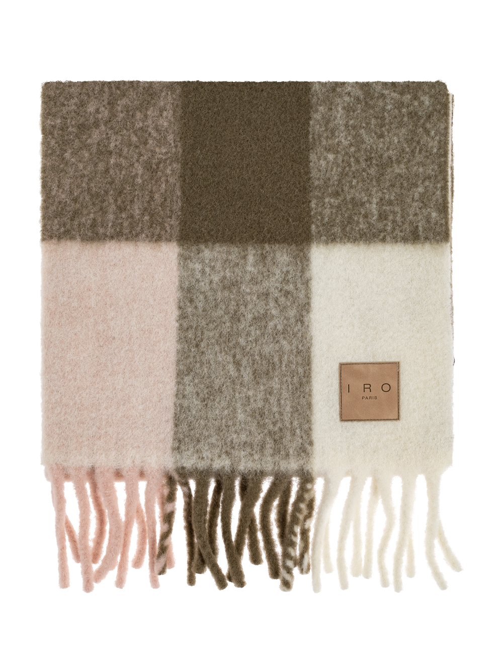 Auray Scarf in Multico Khaki