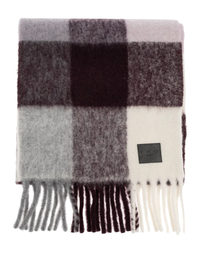 Auray Scarf in Burgundy Multico