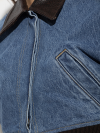 Audace Jacket in 80's Denim