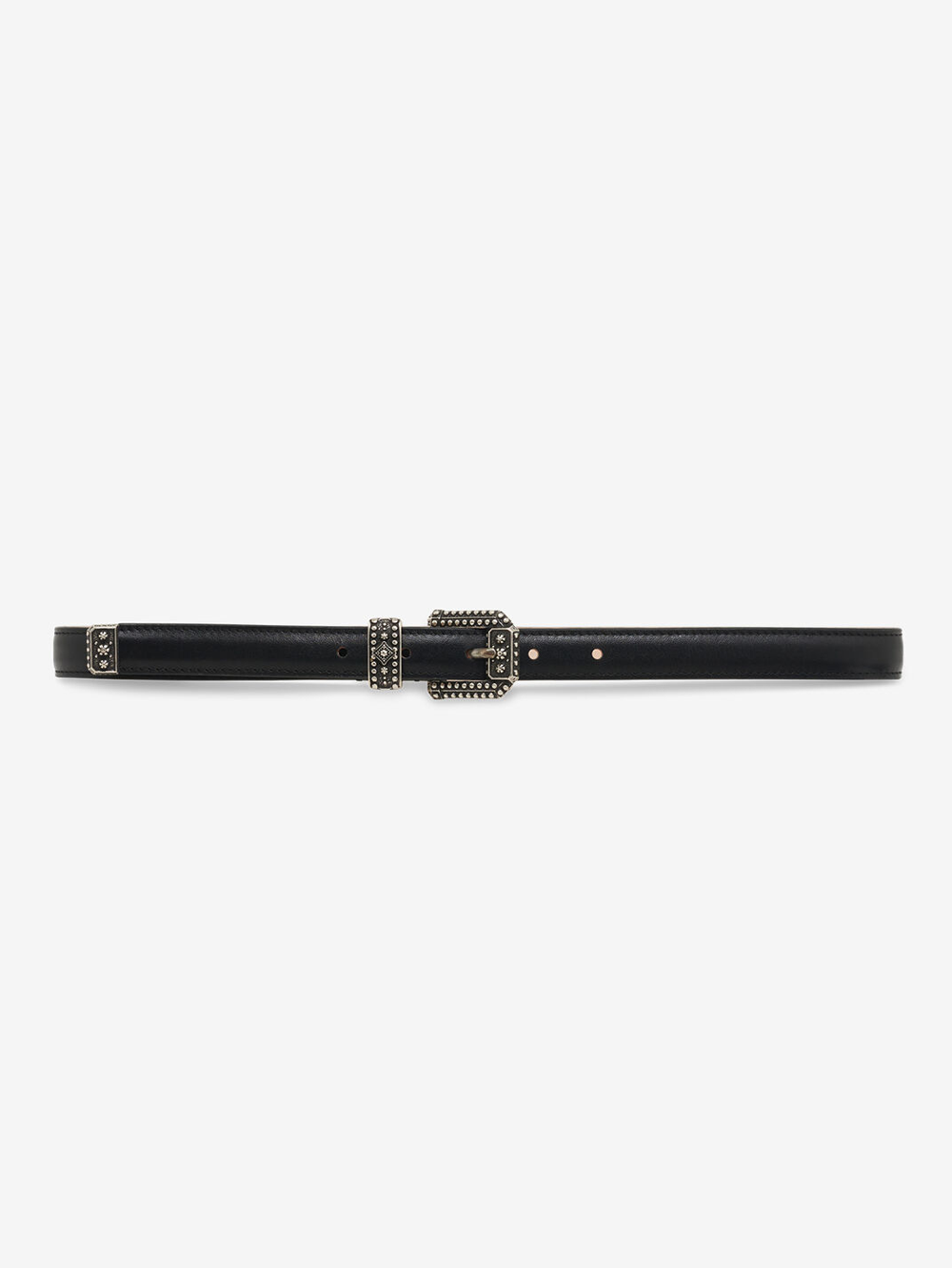 Daisy Leather Belt
