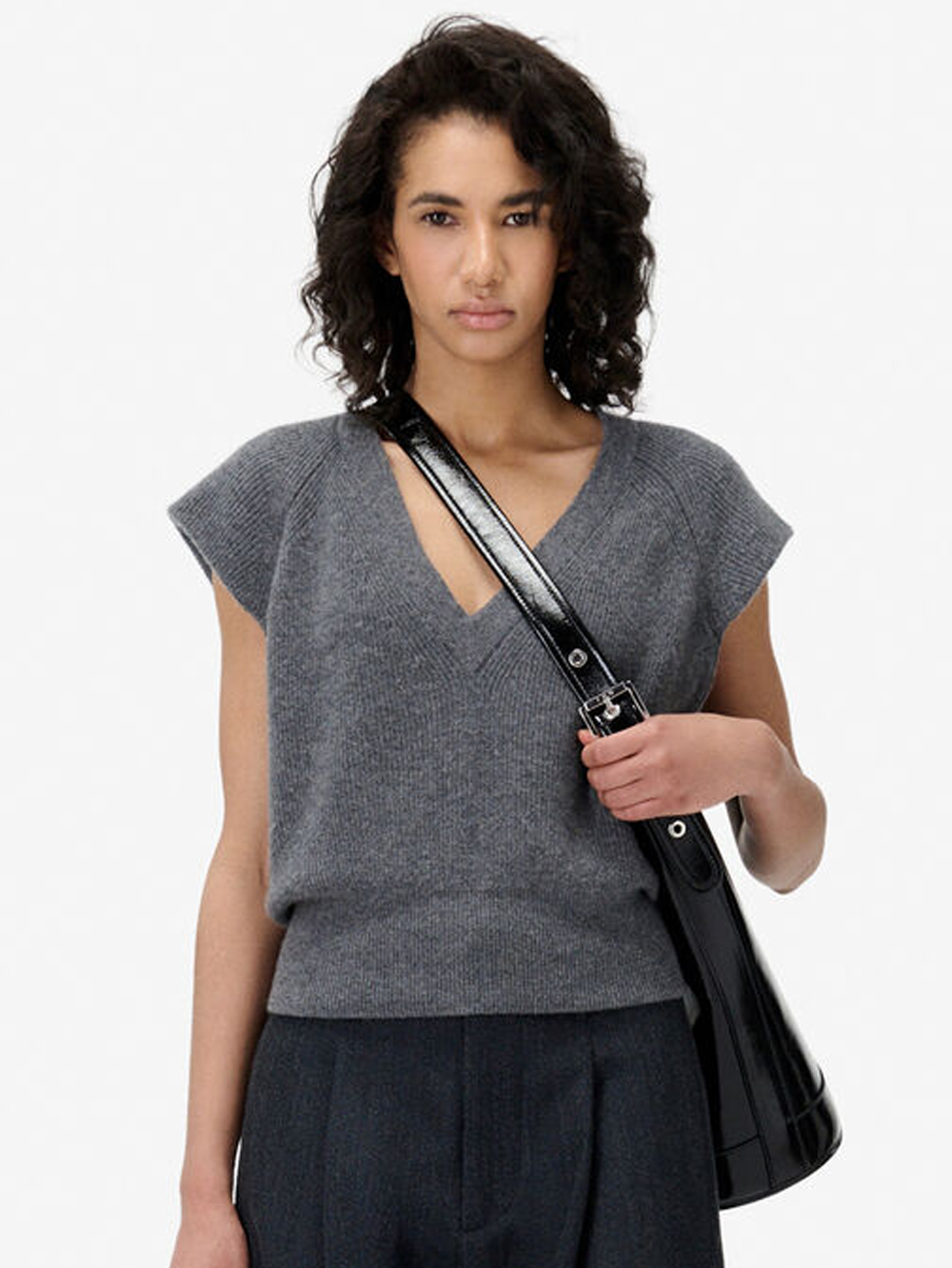 Ludovica Pullover in Anthracite