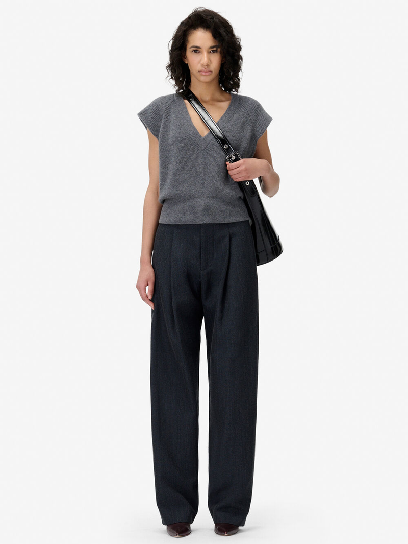 Ludovica Pullover in Anthracite