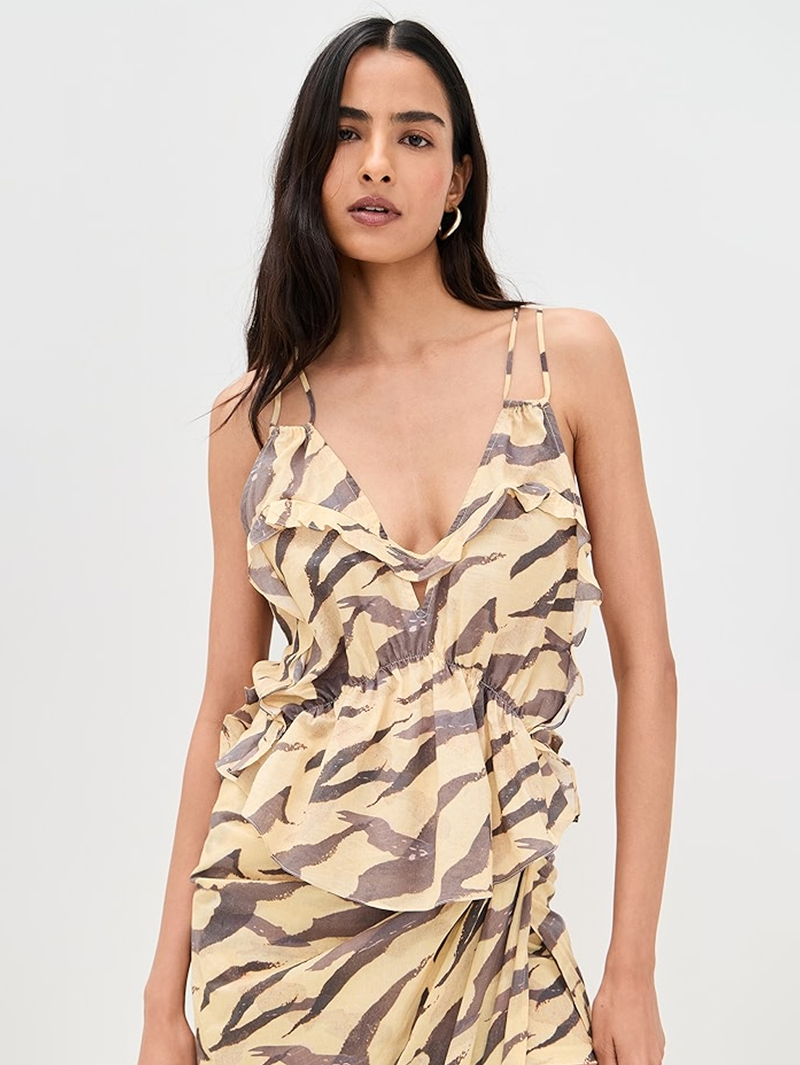 Dariah Printed Cami Top