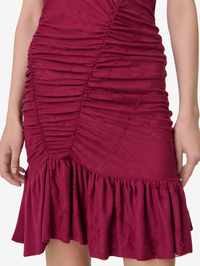 Houle Dress in Raspberry