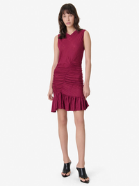 Houle Dress in Raspberry