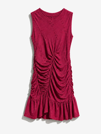 Houle Dress in Raspberry