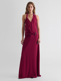 Vanela Dress in Raspberry