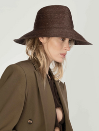 Colette Hat in Chocolate