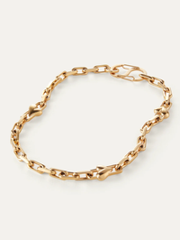 JENNY BIRD Art Heart Chain Necklace in HIGH POLISH GOLD – Image 1