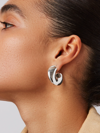Gigi Hoop Earrings by JENNY BIRD - View 2