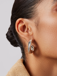 Gigi Hoop Earrings by JENNY BIRD - View 4