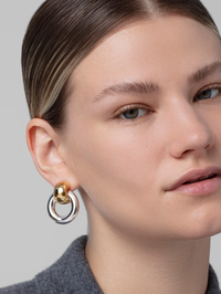 Mega Faye Knockers in Two Tone by JENNY BIRD - View 2