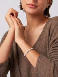 JENNY BIRD RIZZO BRACELET IN HIGH POLISH SILVER – Image 2