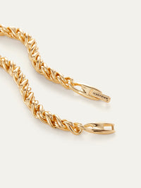 JENNY BIRD RIZZO NECKLACE IN HIGH POLISH GOLD – Image 5