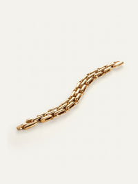 JENNY BIRD Slim Peneolpe Bracelet In High Gold – Image 1
