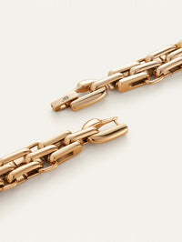 JENNY BIRD Slim Peneolpe Bracelet In High Gold – Image 3