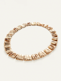 Sundra Collar in High Polish Gold by JENNY BIRD-HIGH POLISH GOLD-AMY Atelier