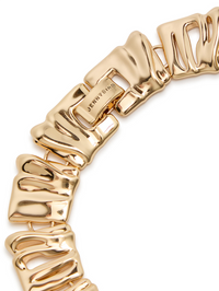 Sundra Collar in High Polish Gold by JENNY BIRD - View 5