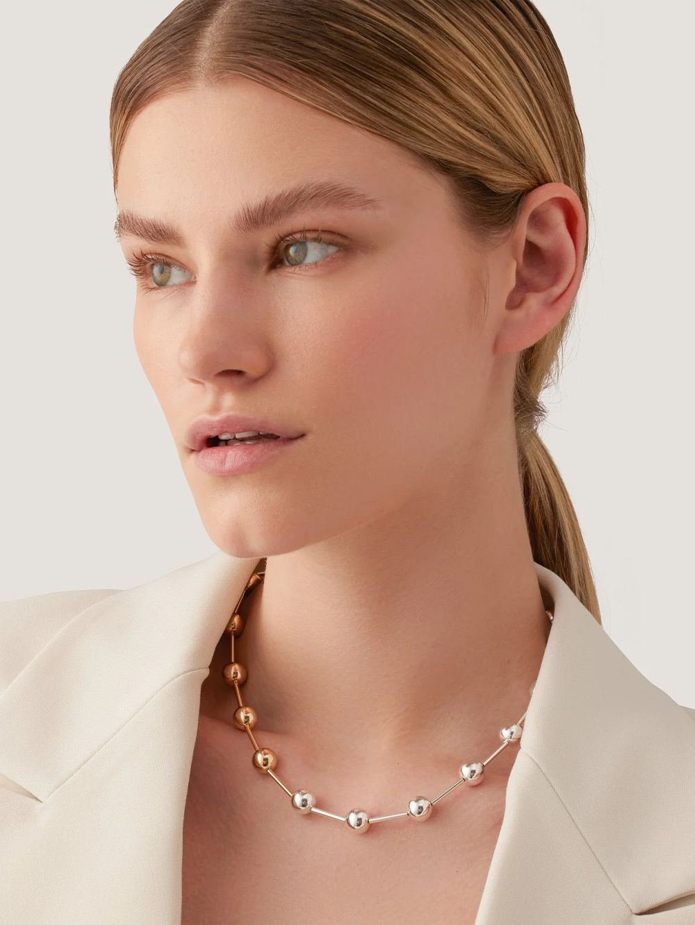 Celeste Two-Tone Necklace