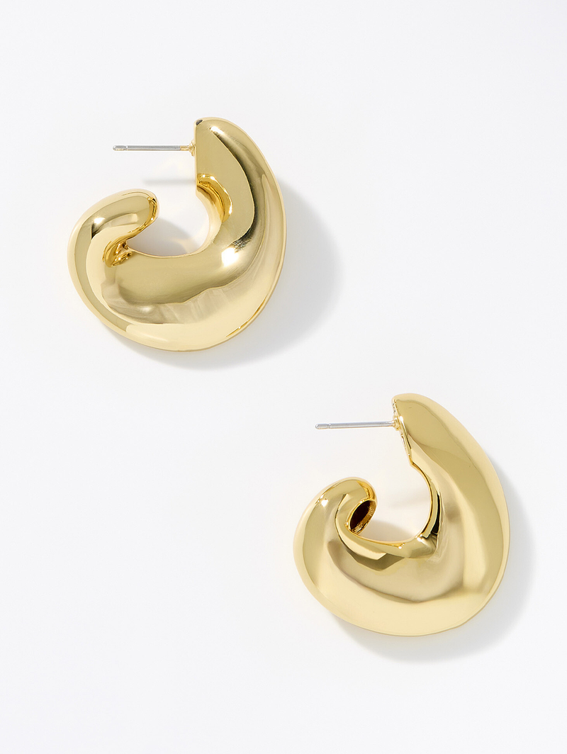 Gigi Gold Hoop Earrings