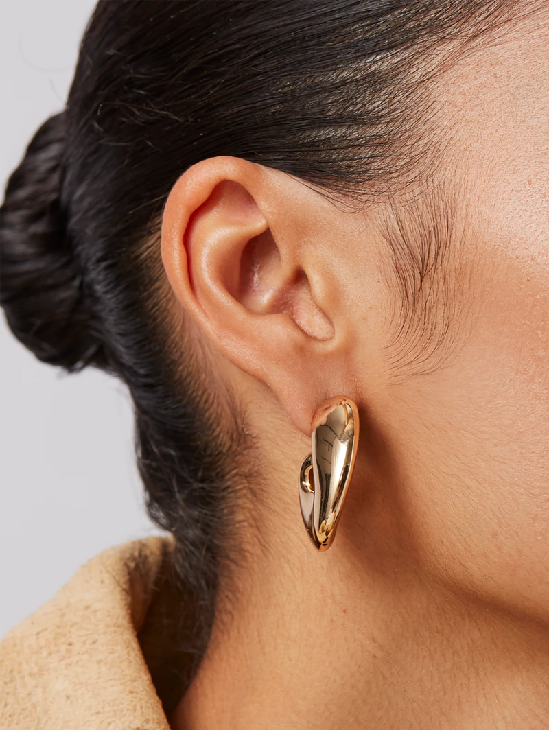 Gigi Gold Hoop Earrings
