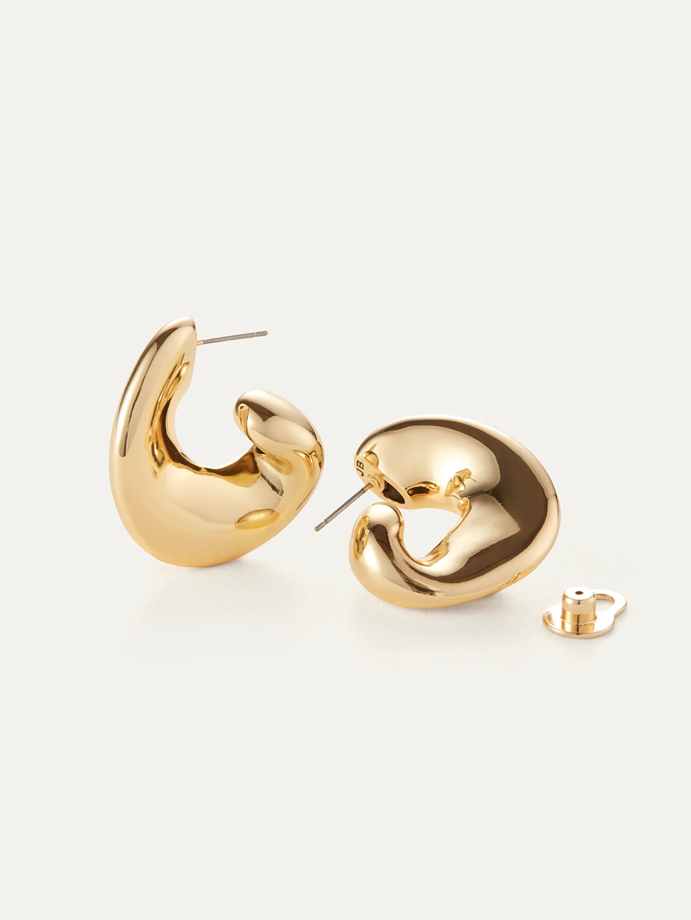 Gigi Gold Hoop Earrings