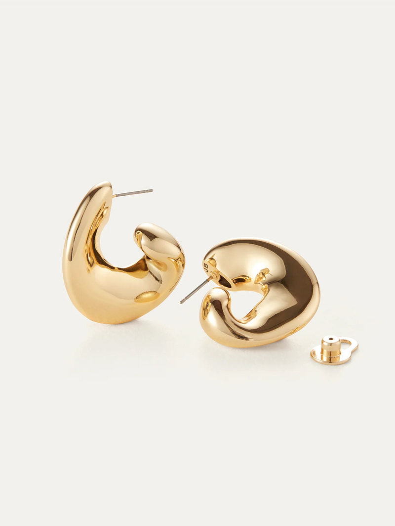 Gigi Gold Hoop Earrings