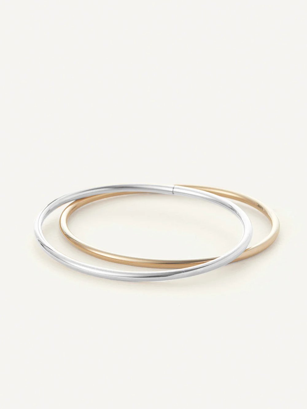 Dane Two-Tone Bangle Set