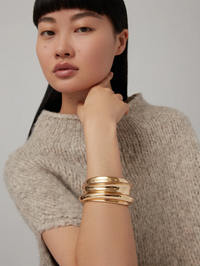 Mega Lennon Gold Bangle
