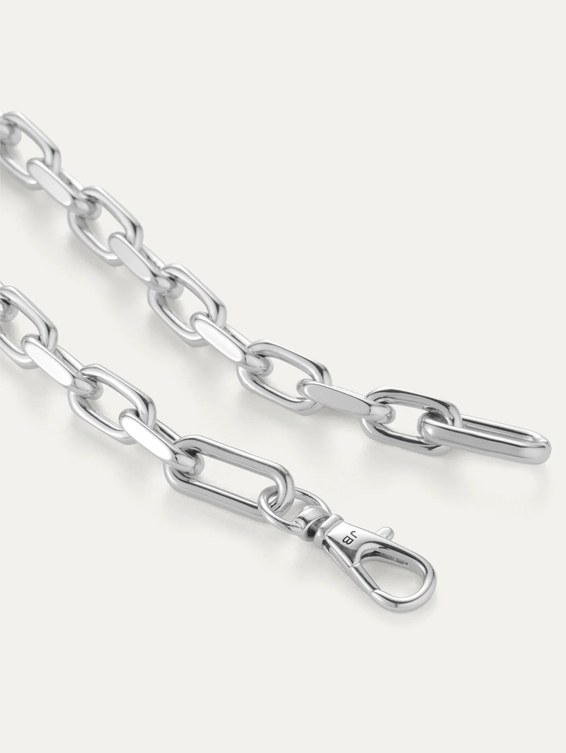 Padlock Heart Silver Pendant Necklace