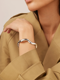 Ola Bangle in Silver