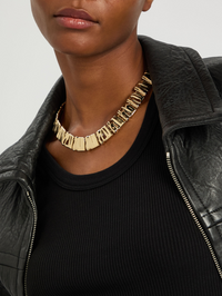 Sundra Collar in High Polish Gold