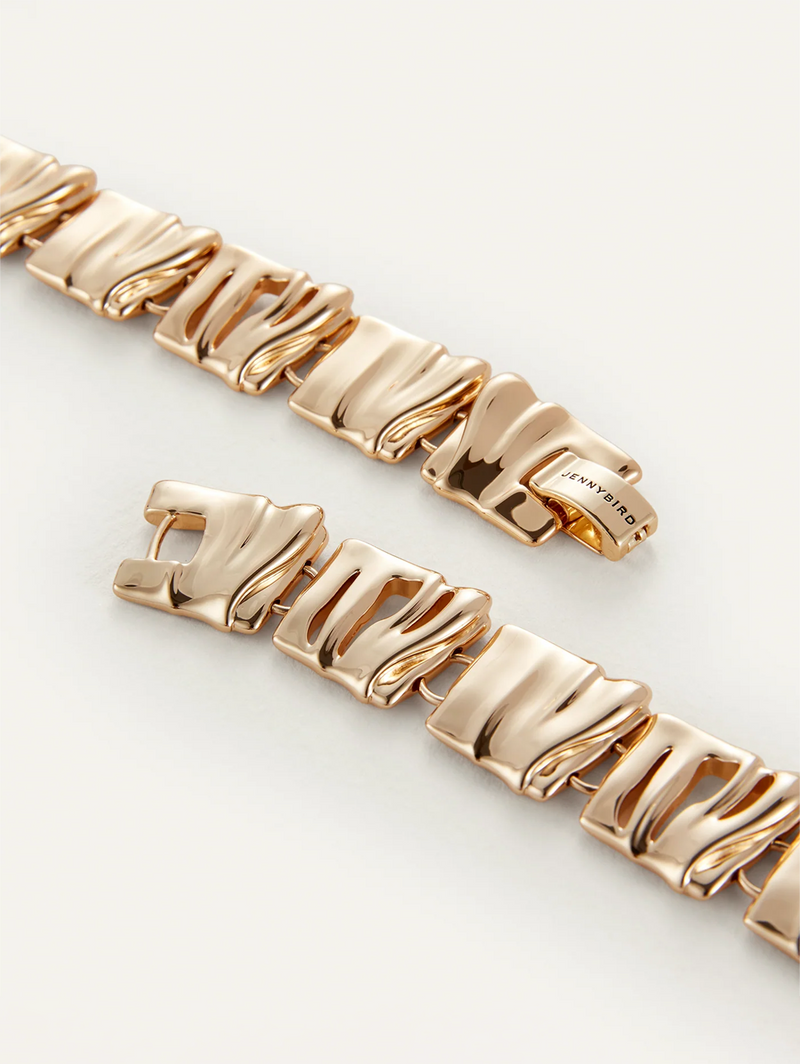 Sundra Collar in High Polish Gold