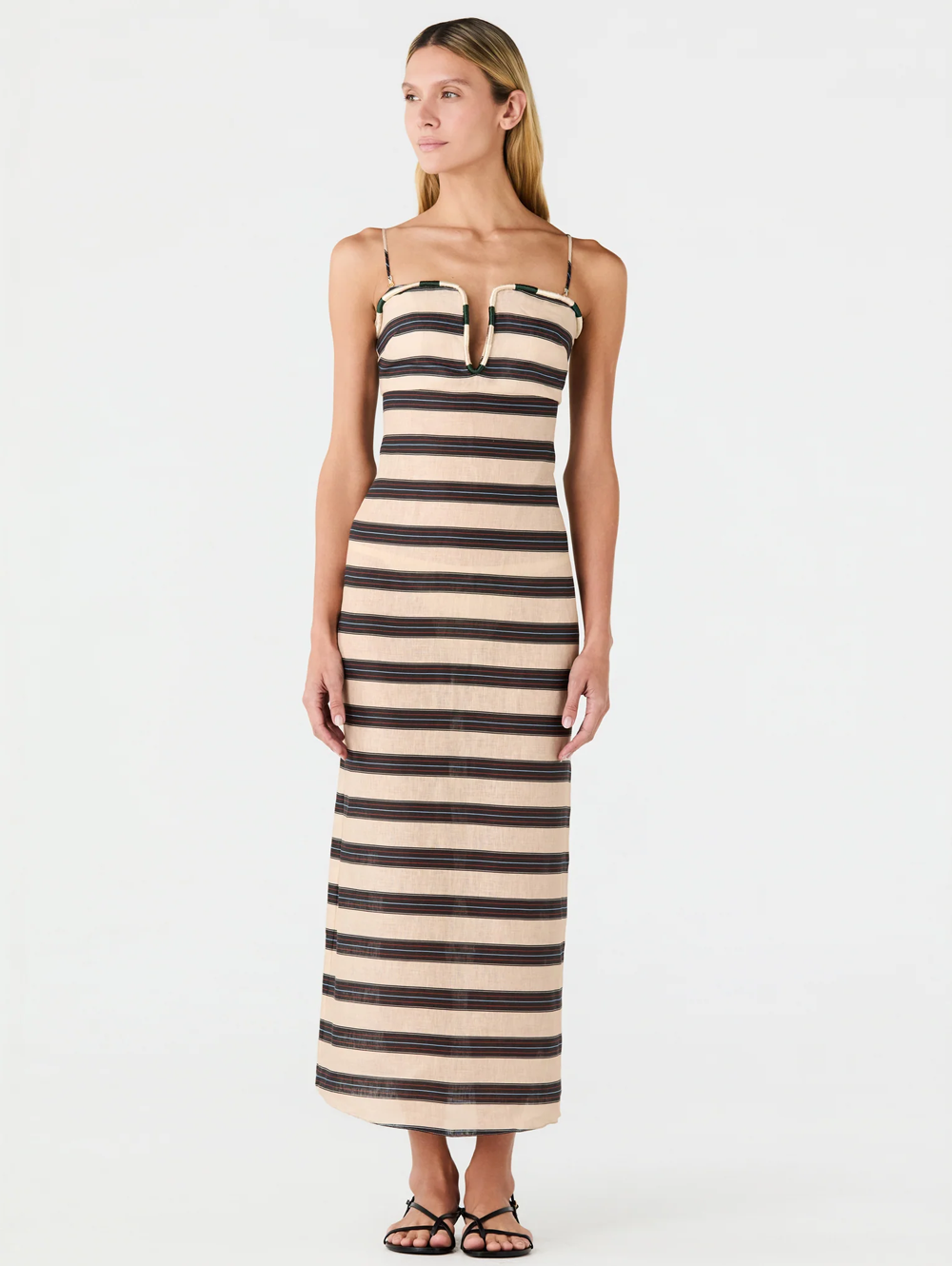 antonia beaded midi dress SIR - Antonia Beaded Midi Dress (Size 4) Goldie's