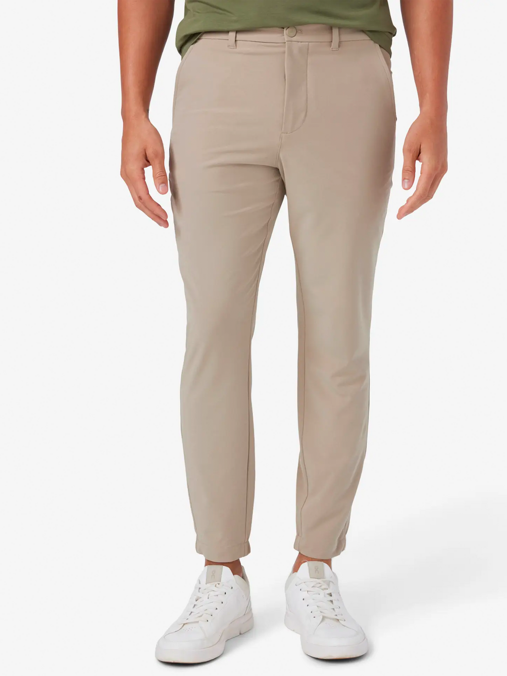 Helmsman Jogger Pant in Beige Khaki