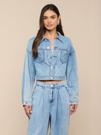 L'AGENCE GAINES BALLOON SLEEVE JACKET IN OXNARD - 1