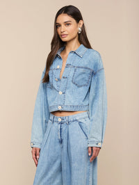 L'AGENCE GAINES BALLOON SLEEVE JACKET IN OXNARD - 2