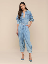 L'AGENCE GAINES BALLOON SLEEVE JACKET IN OXNARD - 4
