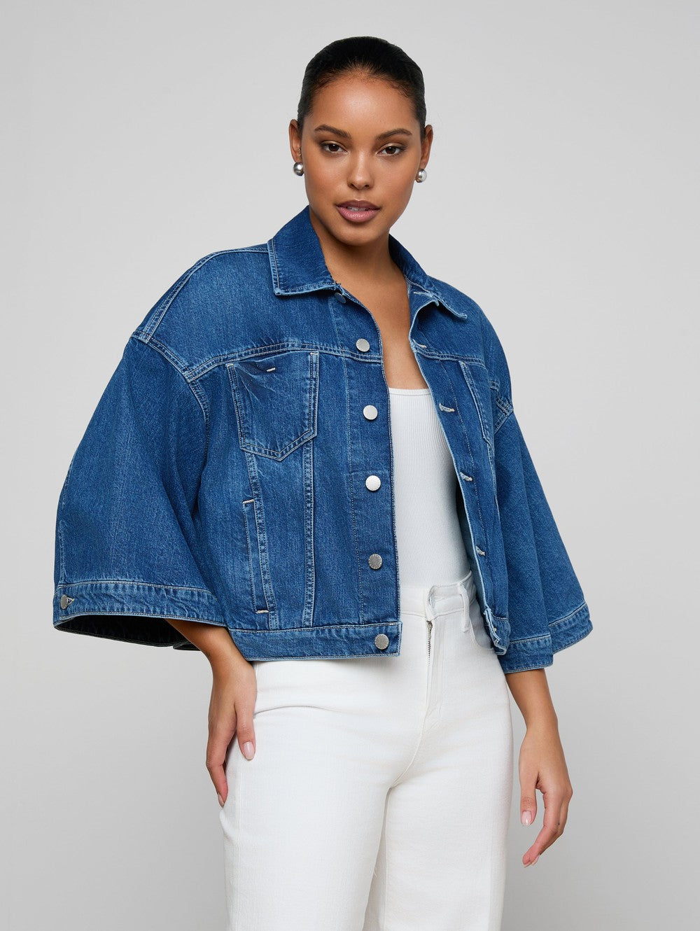Silas Cape Jacket in Orwood – AMY Atelier