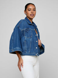 L'AGENCE Silas Cape Jacket in Orwood - 2